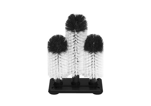  HorecaTraders Glass cleaning set 3-piece | 2 × 18 cm / 1 × 25 cm 