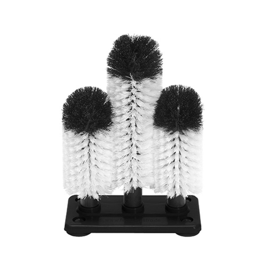Glass cleaning set 3-piece | 2 × 18 cm / 1 × 25 cm