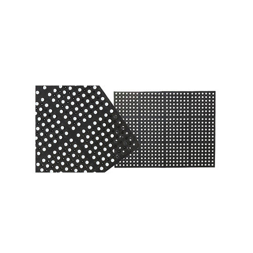  HorecaTraders Anti-slip floor mat | 91x91cm | Black 