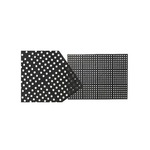  HorecaTraders Bodenmatte Anti-Rutsch | 91x91cm | Schwarz 