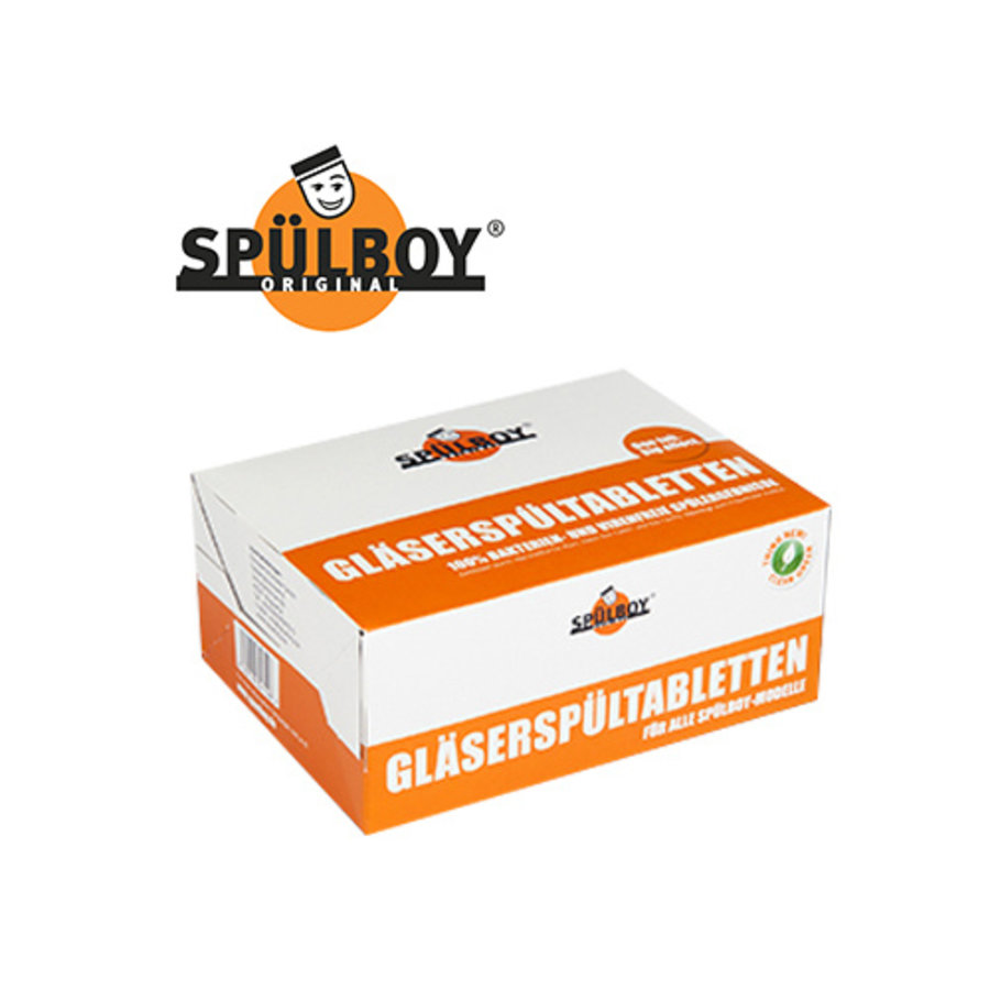 Spülboy Glasreiniger-Tabs | 192 Tabletten