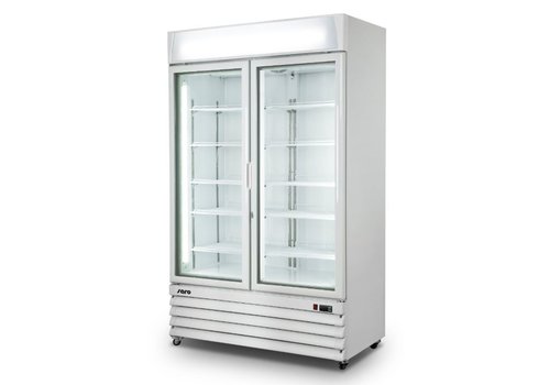  Saro display Freezer with 2 glass doors 