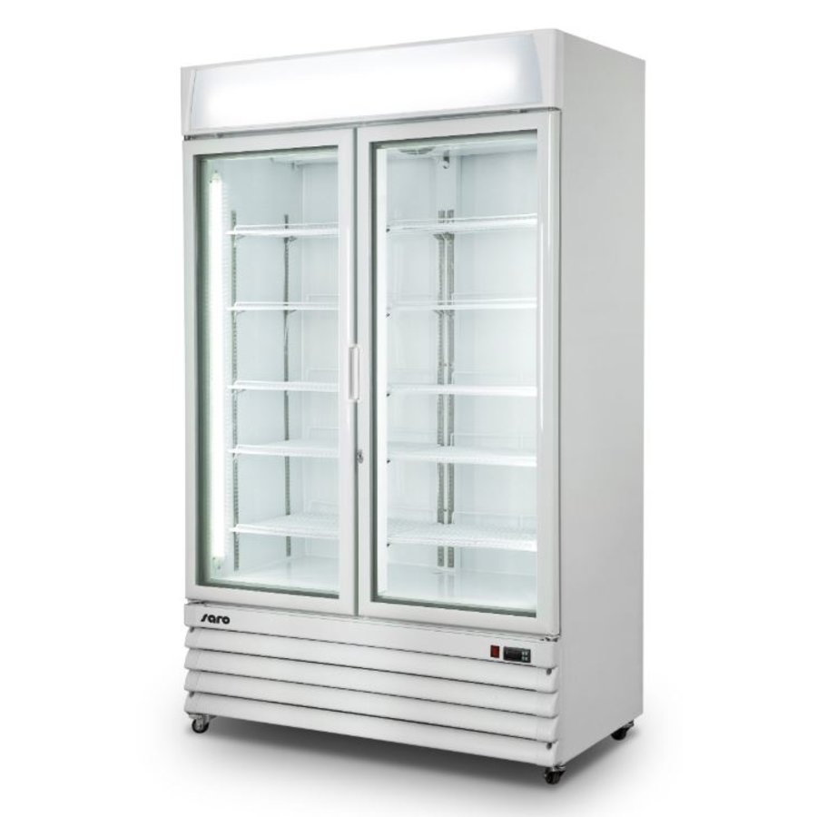 display Freezer with 2 glass doors