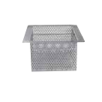 Stainless Steel Floor Drain | 300x300 mm | Side Drain 125 mm