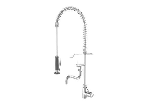  HorecaTraders Pre-rinse shower with Intermediate tap | Single hole | Tabletop model 