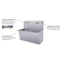 Stainless Steel Washbasin with Infrared Tap (3 sizes)