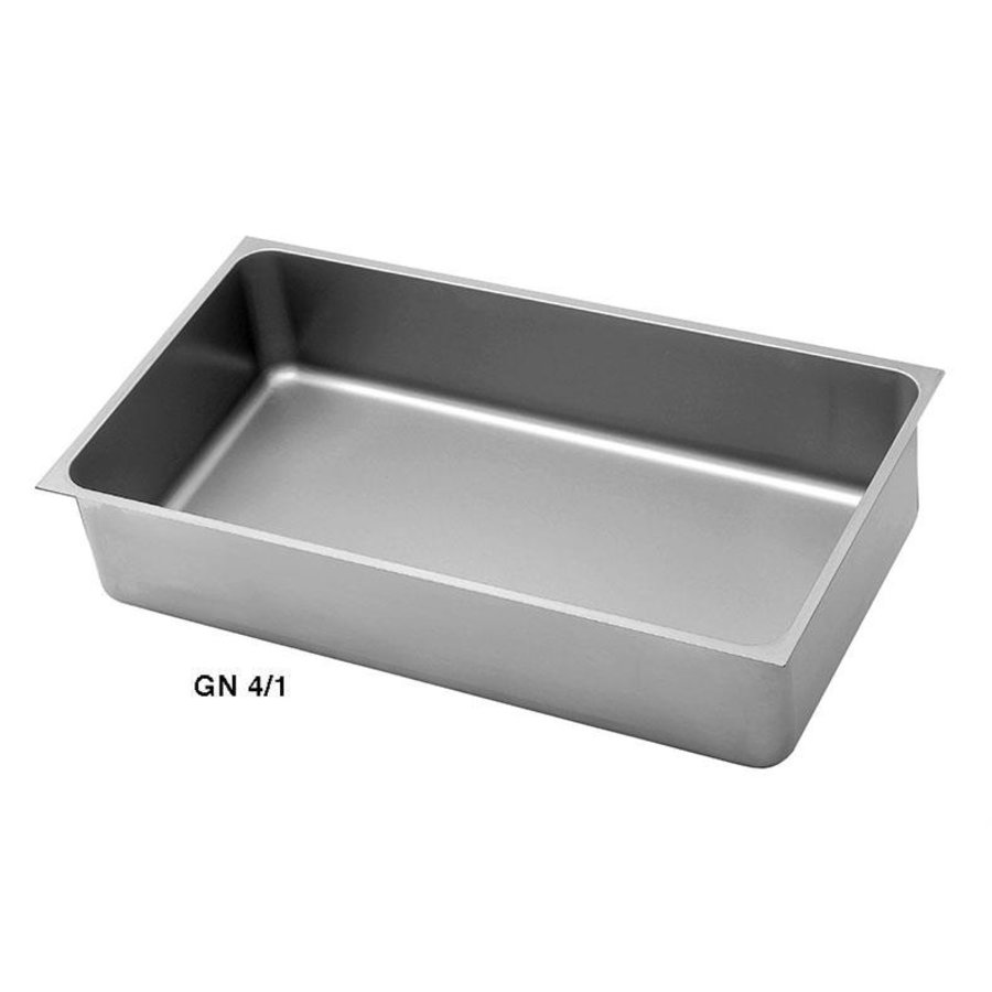 RVS Bain-marie Bak | Inlas (4 formaten)