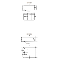 RVS Bain-marie Bak | Inlas (4 formaten)