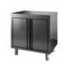 Combisteel Catering work cabinet with intermediate shelf 80x70x(H)85cm