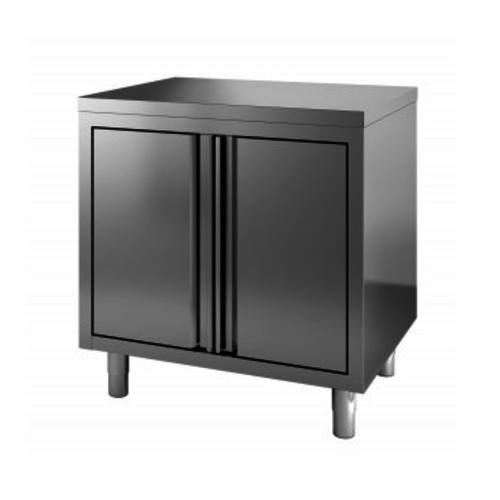  Combisteel Meuble de travail de restauration avec étagère intermédiaire 80x70x(H)85cm 