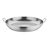 HorecaTraders Sheet steel paella pan Ø51cm