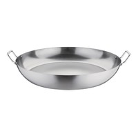 Sheet steel paella pan Ø51cm