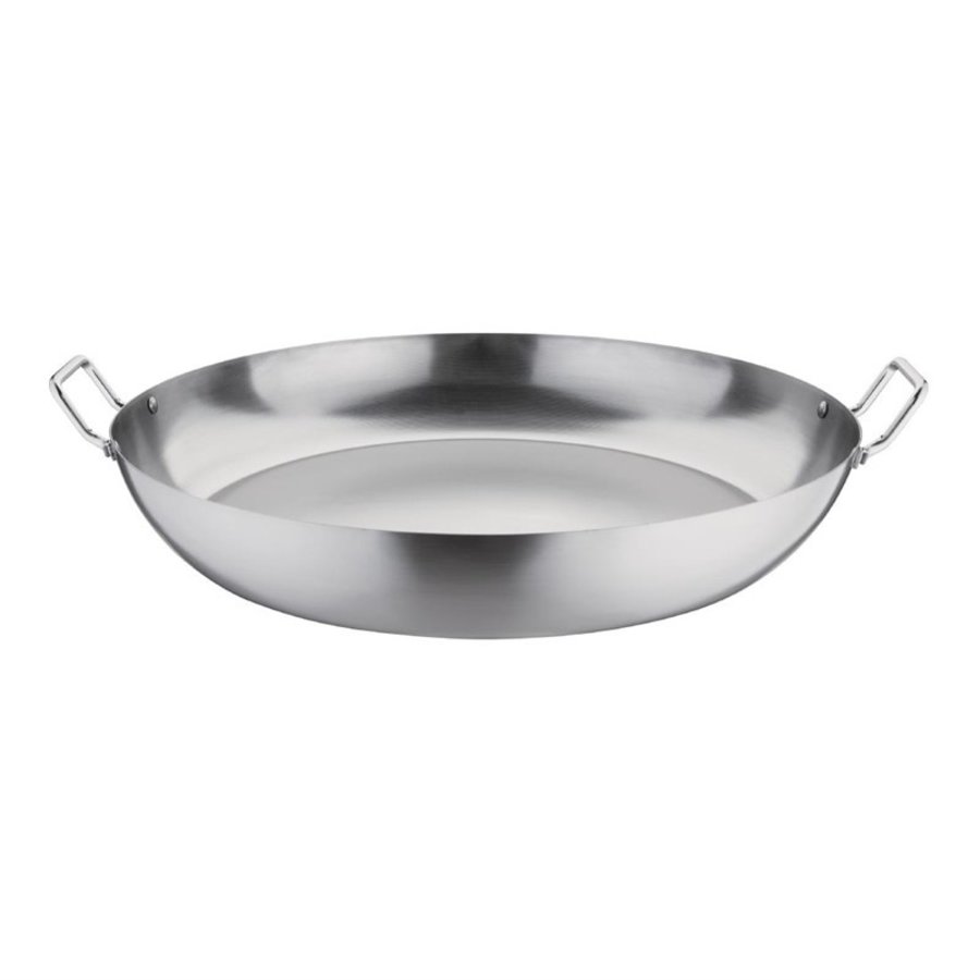 Sheet steel paella pan Ø51cm