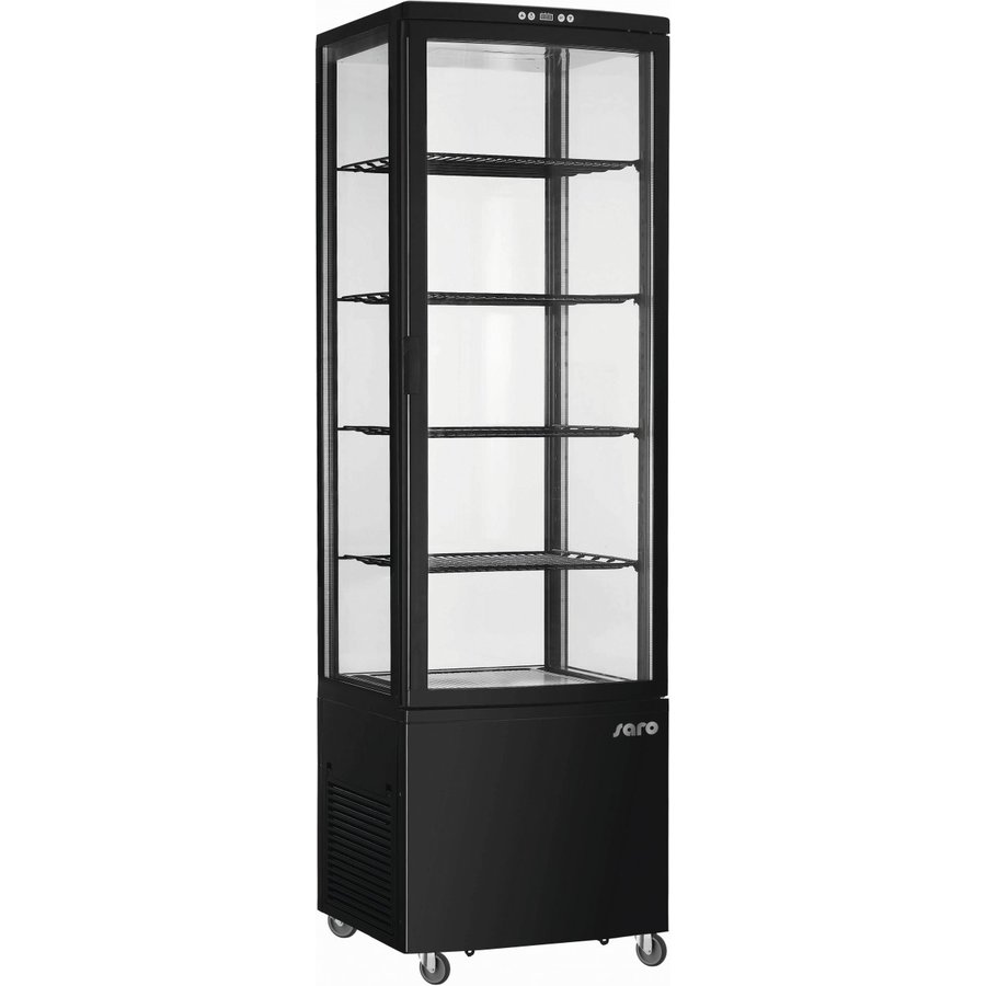 Vitrine réfrigérée | 235 litres | Avec éclairage intérieur