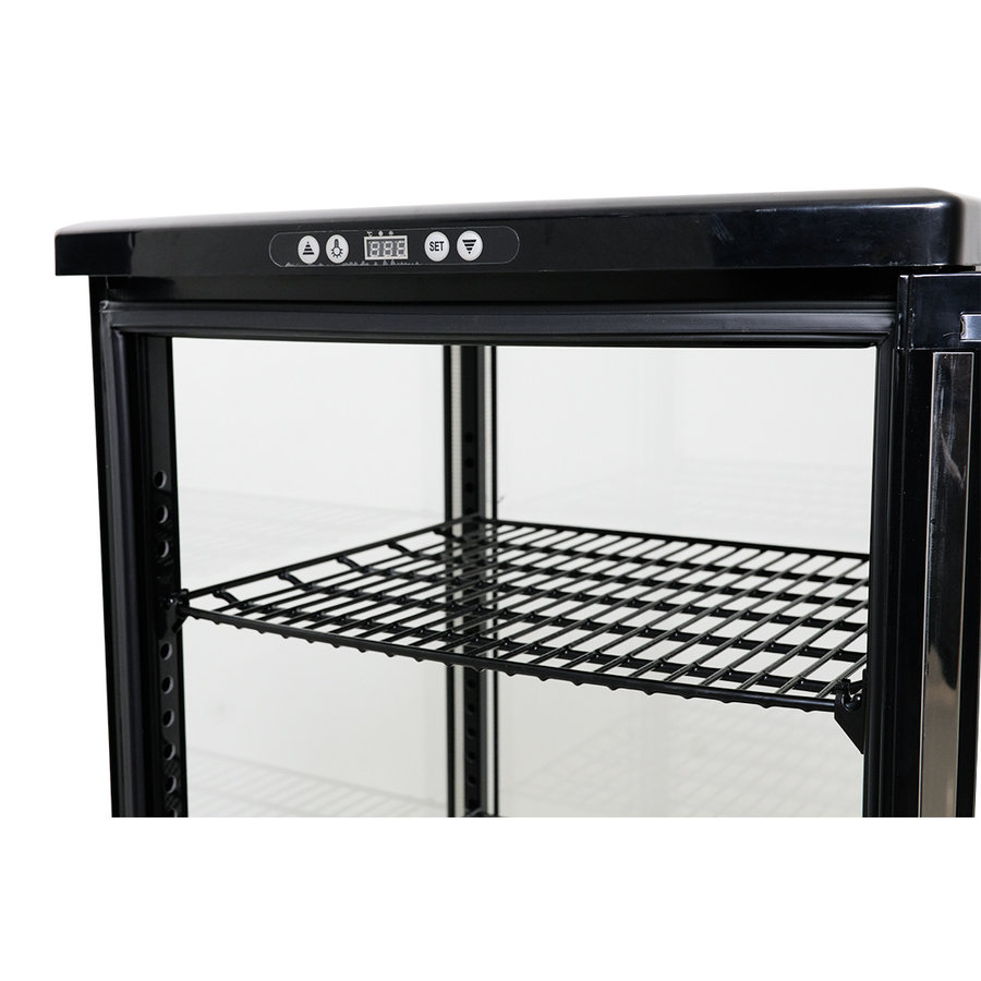Vitrine réfrigérée | 235 litres | Avec éclairage intérieur