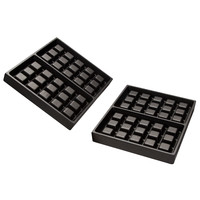 Brussels waffle baking trays Aluminum with non-stick coating