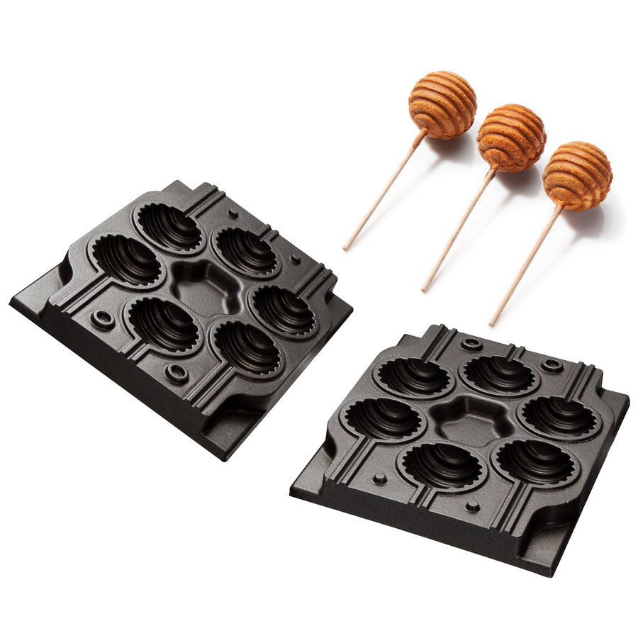 Plaques de cuisson Twist Pop | Aluminium avec revêtement antiadhésif
