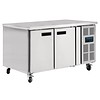 Polar Banc de travail réfrigéré pour pâtisserie | 2 portes | 86 x 151 x 80 cm