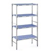 HorecaTraders Storage racks with 4 shelves | 12 Formats