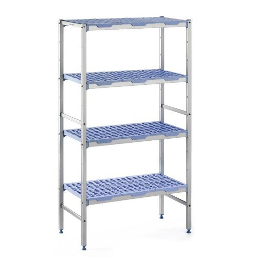  HorecaTraders Storage racks with 4 shelves | 12 Formats 