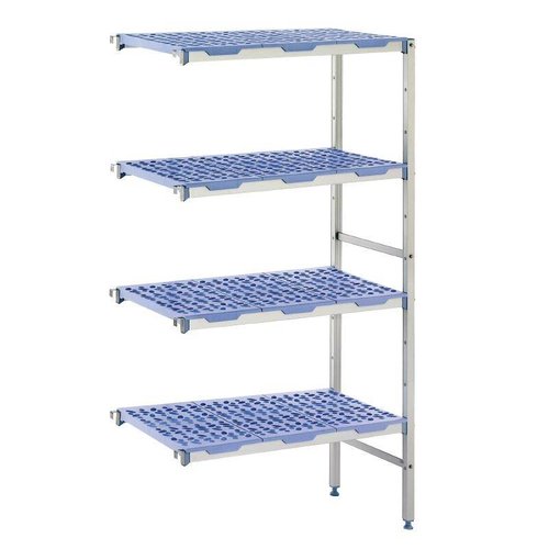  HorecaTraders Storage racks with 4 shelves | 12 Formats 