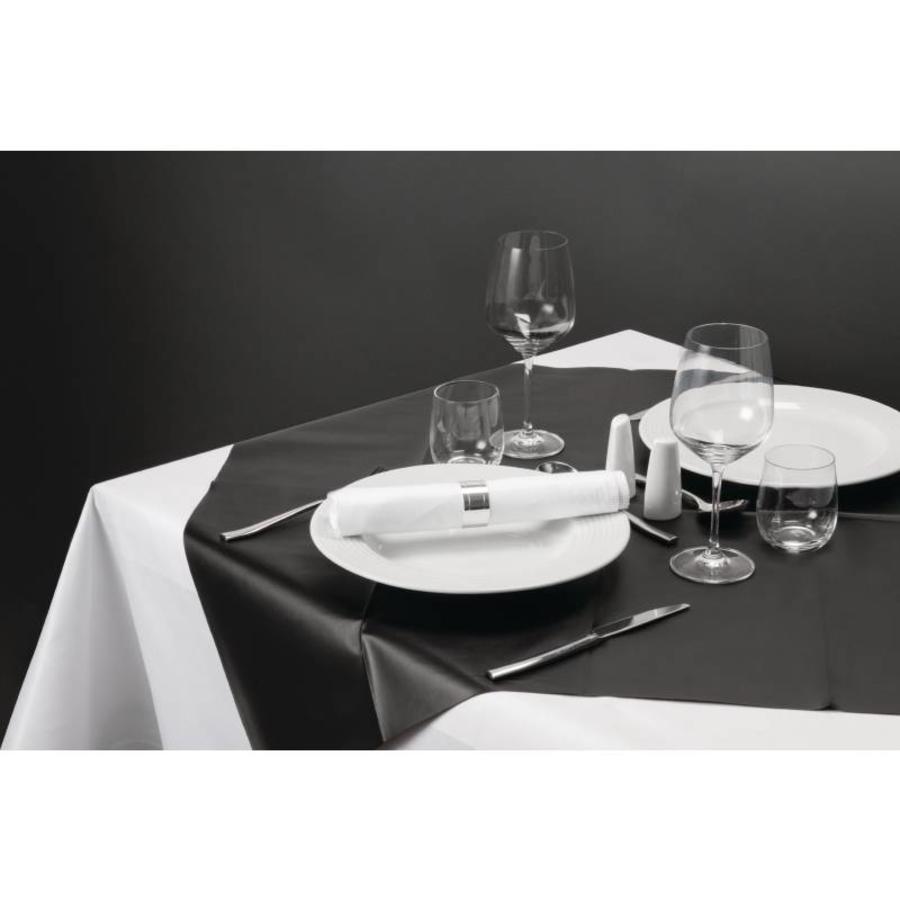Nappe jetable noire (100 pièces)