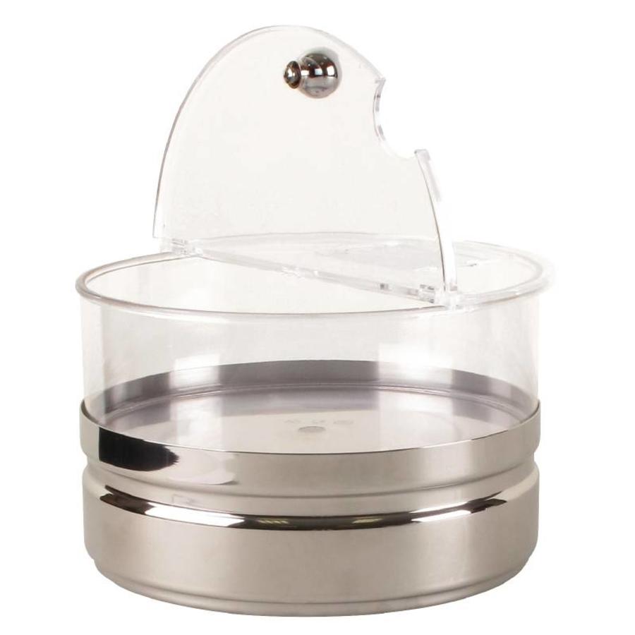 Vitrine de buffet réfrigérée avec couvercle à charnière | 22 cm Ø