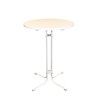 HorecaTraders Party Standing Table White | Ø80 cm