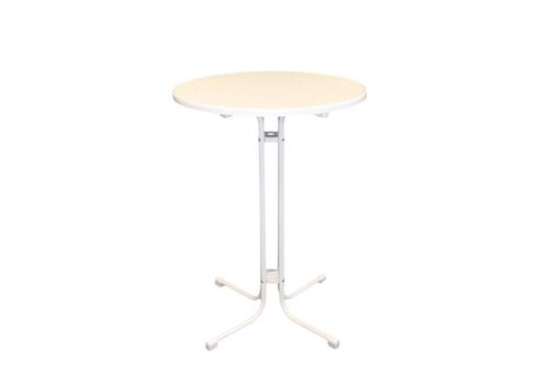  HorecaTraders Party Standing Table White | Ø80 cm 