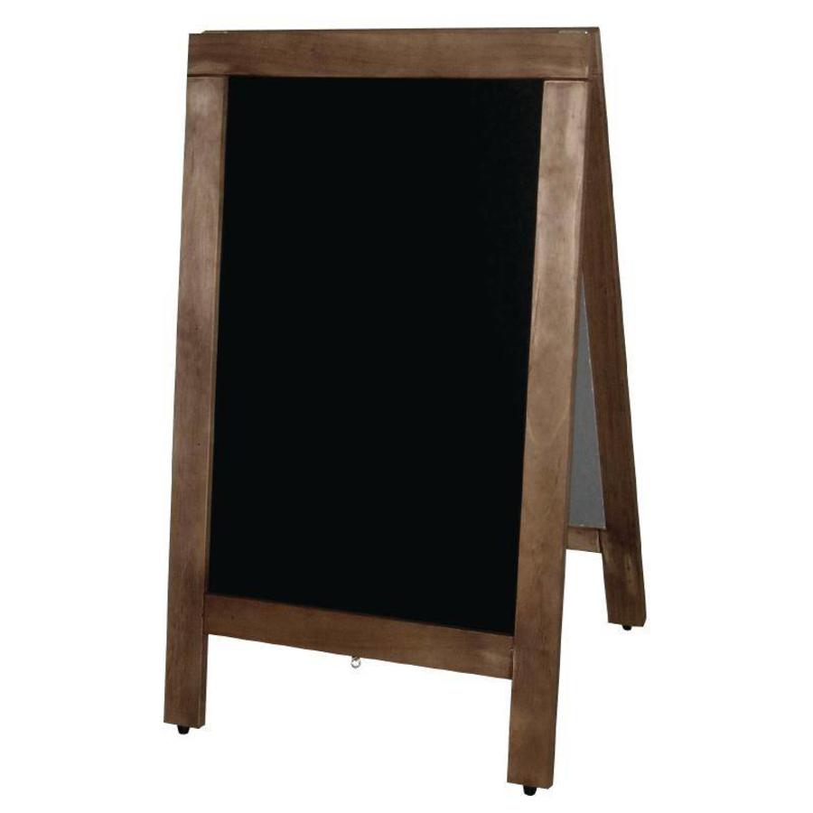 Gastfreundschafts-Kreideschild für den Bürgersteig | 50x(H)85cm