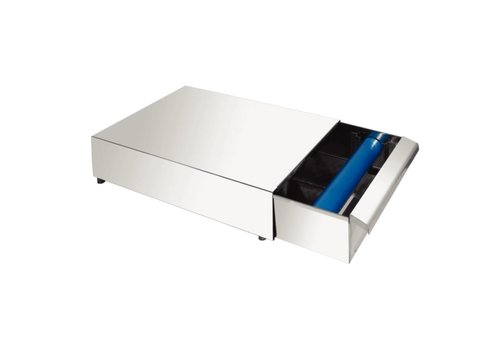  HorecaTraders Stainless steel coffee knock drawer 