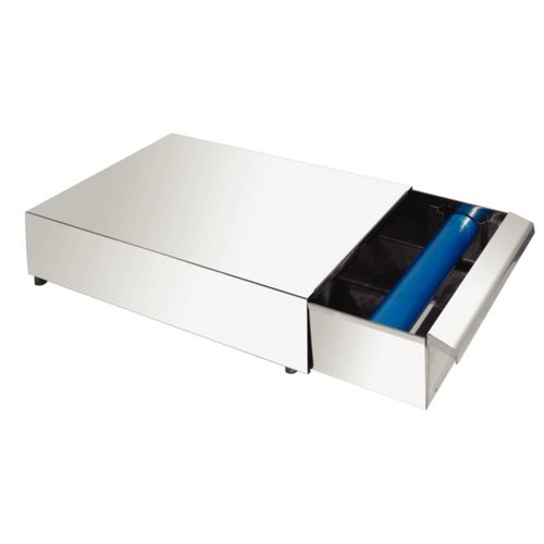  HorecaTraders Stainless steel coffee knockout drawer 