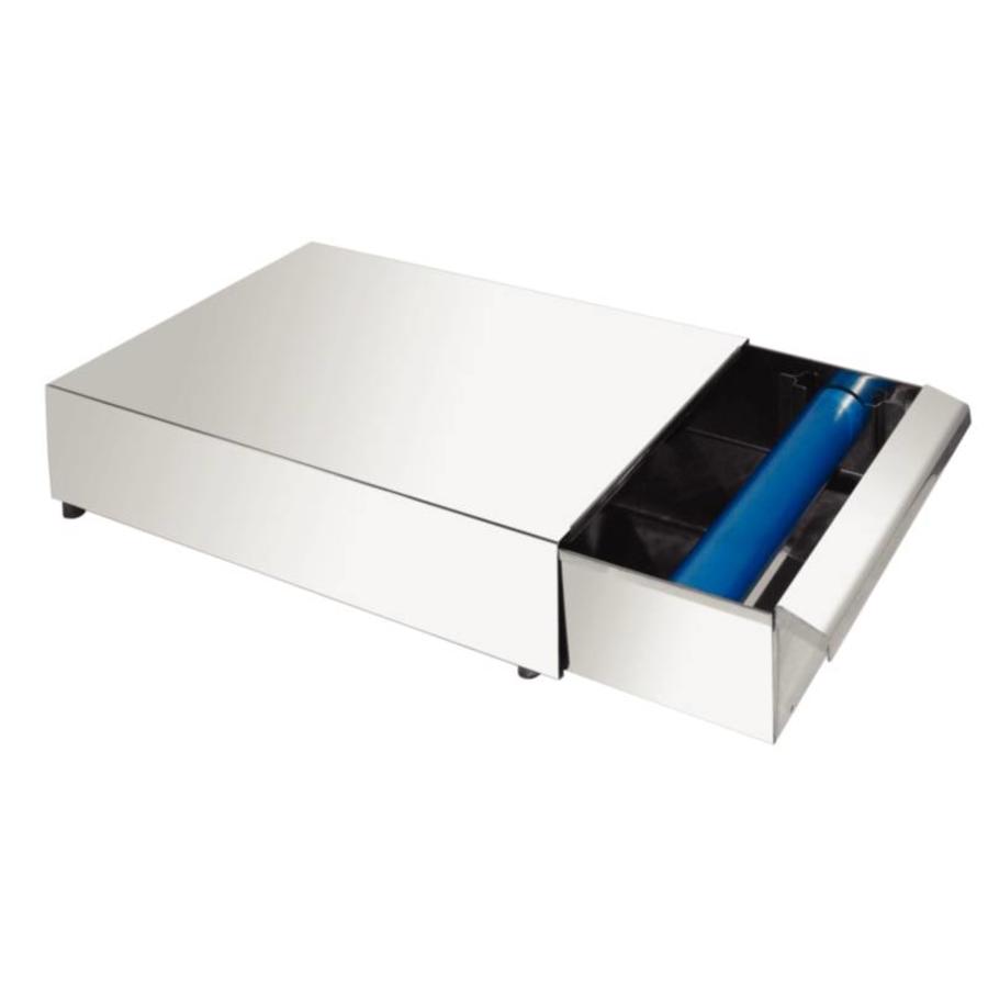 Stainless steel coffee knockout drawer