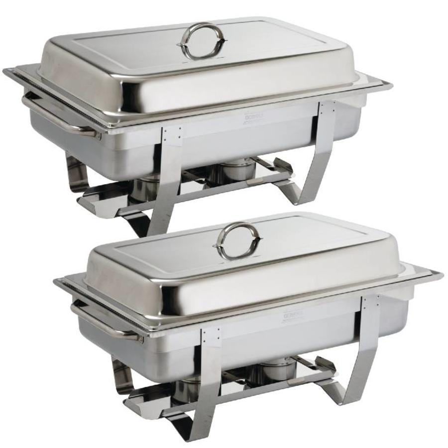 Milan Chafing dish Duopak