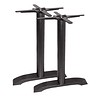Bolero Pieds de table doubles en fer - hauteur 72 cm - SÉRIE PRO