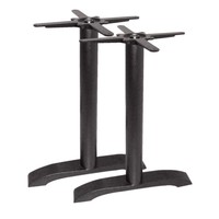 Double iron table legs - 72 cm high - PRO SERIES