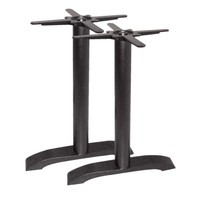 Pieds de table doubles en fer - hauteur 72 cm - SÉRIE PRO