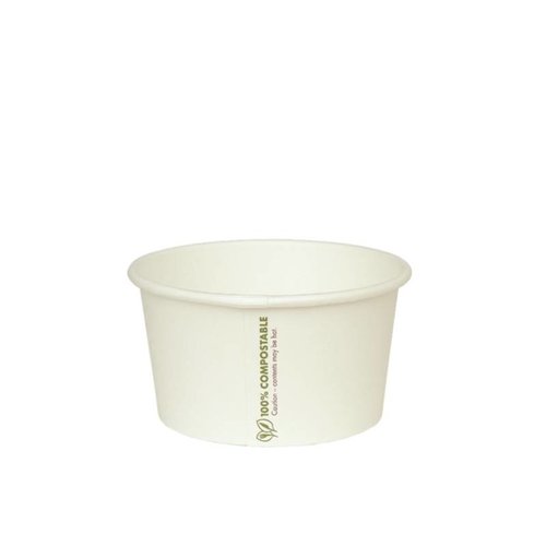  HorecaTraders Biodegradable soup bowl (500 pieces) | 2 Formats 