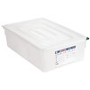 Araven Boîtes de conservation alimentaire GN 1/1 (4 pièces)