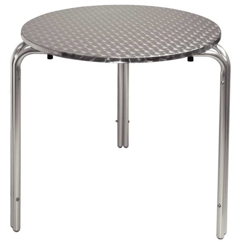  Bolero RVS stapelbare tafel | 70 cm rond 