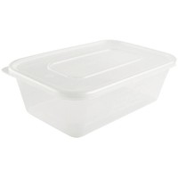 Plastic Microwave Trays, (250 Pieces) | 3 Sizes