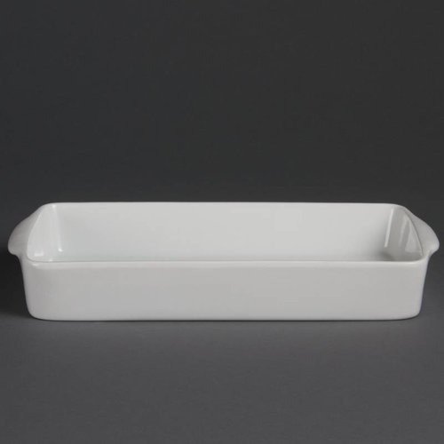  Olympia White Oven Dish Rectangular 32x17cm | 6 pieces 