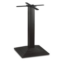 Pied de table carré en fonte - hauteur 72 cm