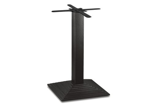  Bolero Pied de table carré en fonte - hauteur 72 cm 