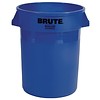 Rubbermaid Poubelle Plastique Bleu | 121 litres
