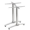 Bolero Pied de table double en aluminium de 68 cm de hauteur