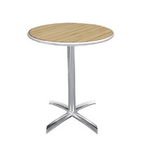 Table Foldable Round with wooden top