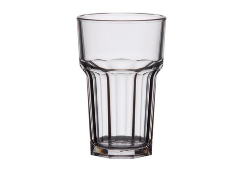  HorecaTraders Polycarbonate Drinking Glass, 285 ml (36 pieces) 