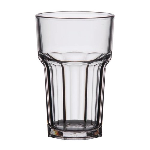  HorecaTraders Polycarbonate Drinking Glass, 285 ml (36 pieces) 