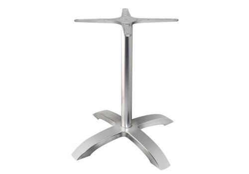  HorecaTraders Pied de table en aluminium - hauteur 68 cm 